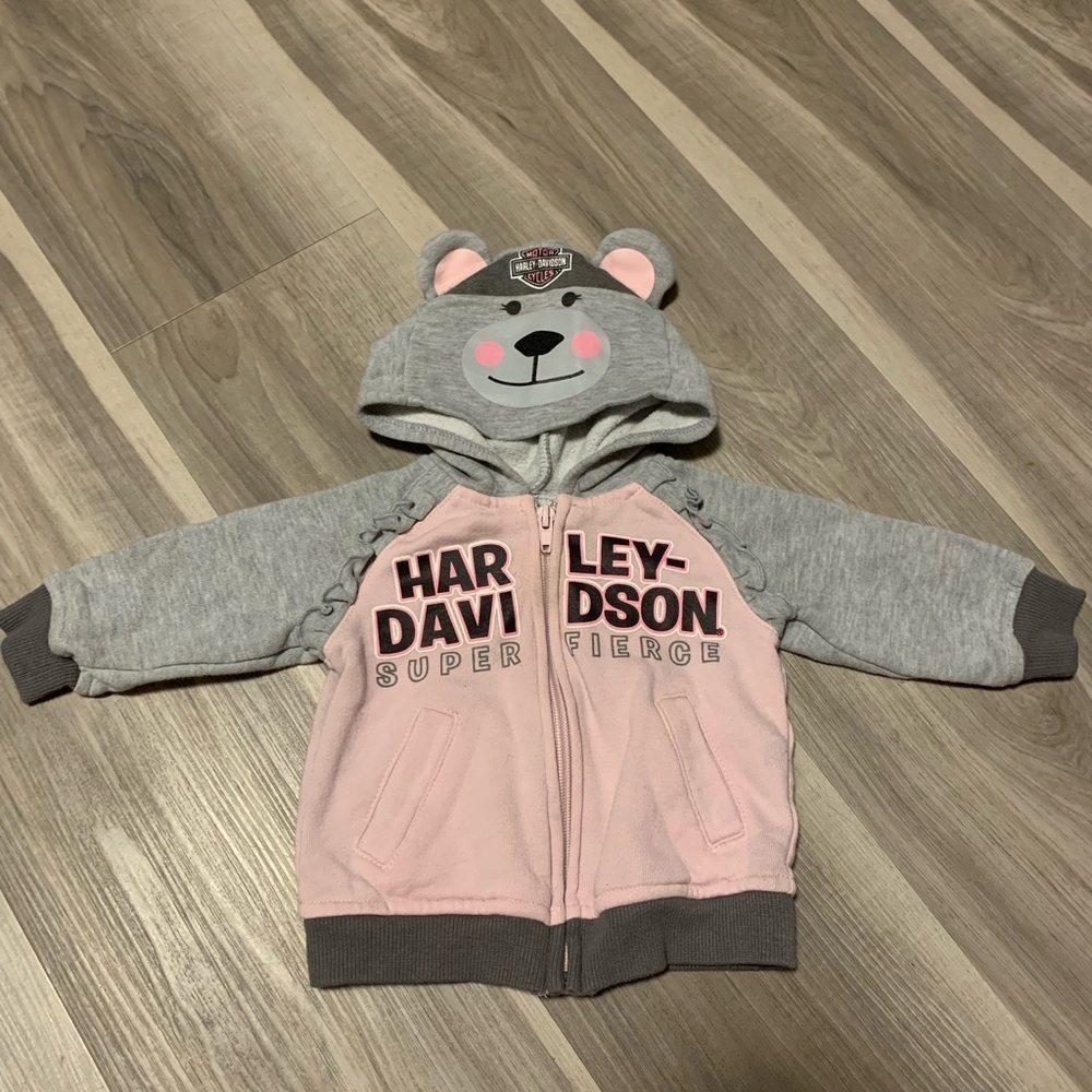 Harley Davidson Vintage cuty Vest 3-6months